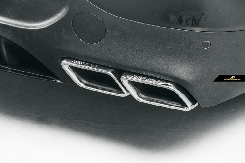 C253 GLC Coupe - 63 style Carbon Rear Diffuser with Tips_007